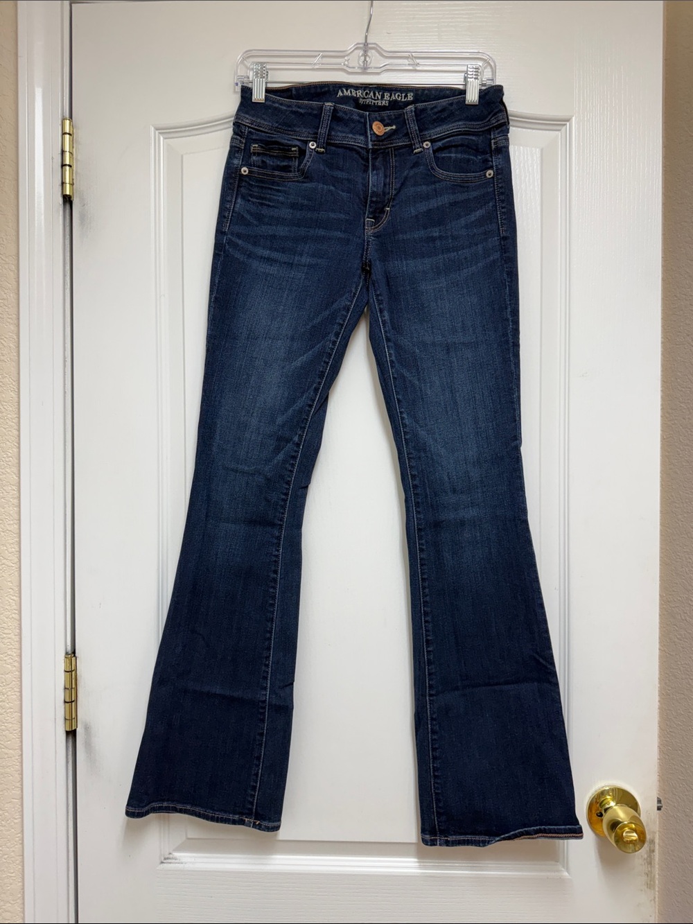 American Eagle Outfitters Dark Blue Bootcut Jeans